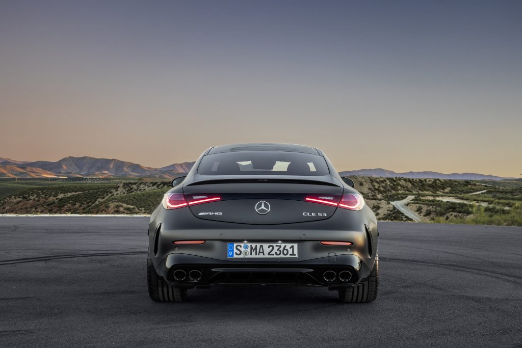 Mercedes amg cle coupe rear