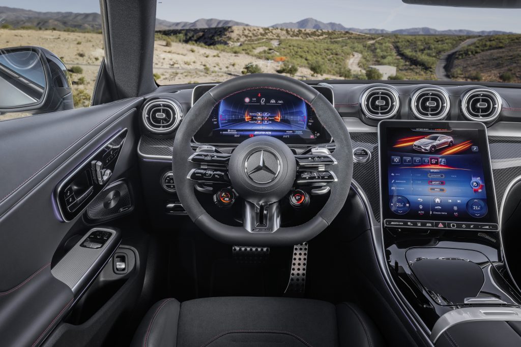 amg steering wheel